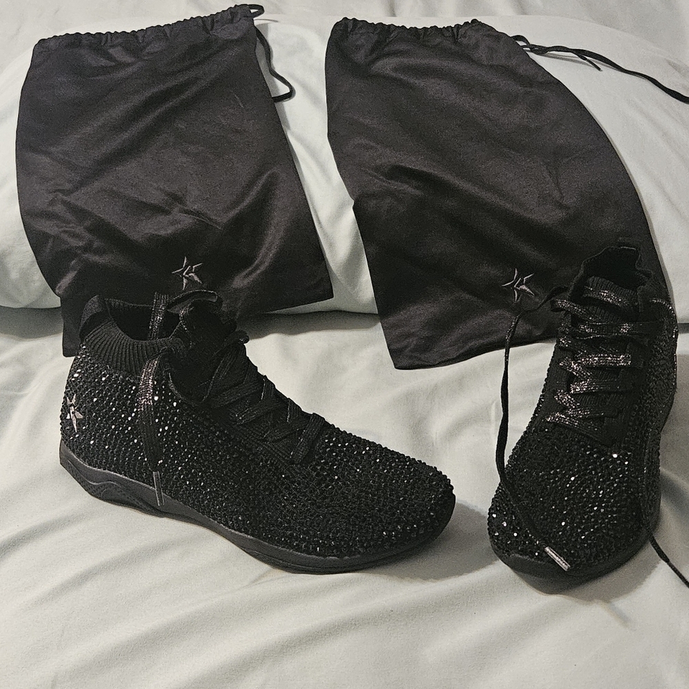 Rebel Reign blackout shoes black women 7.5